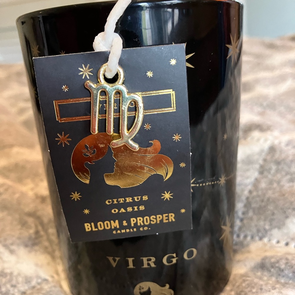 NWT Bloom and Prosper Virgo Zodiac Candle - Picture 9 of 10